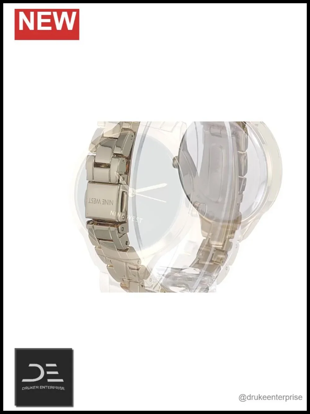 Women's Bracelet Watch with Japanese Quartz Movement, Adjustable Metal Band